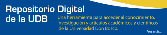 Repositorio Digital de la Universidad Don Bosco