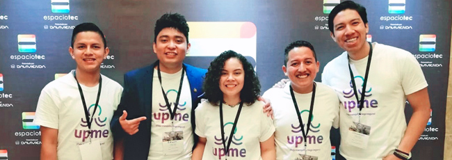 Alumnos UDB obtuvieron primer lugar en el certamen ESPACIOTEC