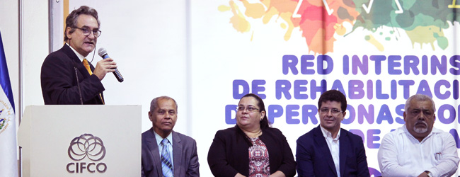 Instituciones p&uacute;blico - privadas lanzan Red Interinstitucional de Rehabilitaci&oacute;n e Inclusi&oacute;n de la Persona con Discapacidad