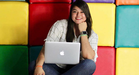 Gabriela Torres, graduada de Ingeniera en Ciencias de la Computaci&oacute;n