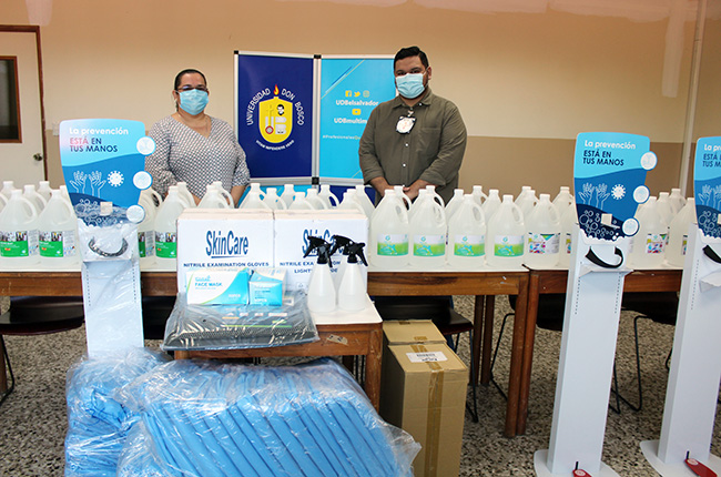 Comit&eacute; Internacional de la Cruz Roja don&oacute; insumos de protecci&oacute;n personal a la Facultad de Ciencias de la Rehabilitaci&oacute;n