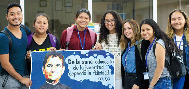 El patio desde la perspectiva salesiana en la UDB
