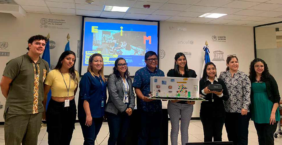 Estudiantes UDB presentan proyectos en el marco del programa “Espacio Interuniversitario de Memorias” del PNUD El Salvador