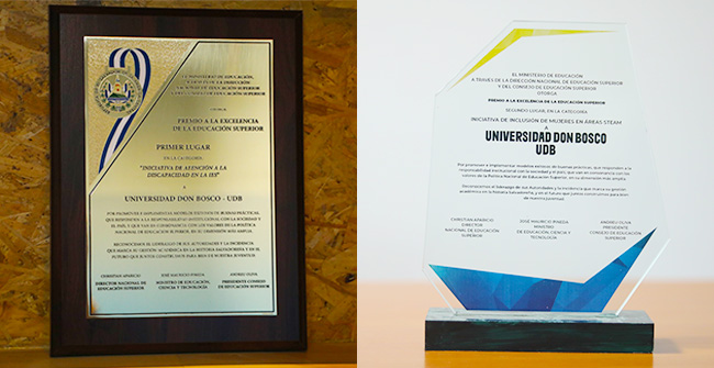 Programas UDB entre los primeros lugares en los Premios la Excelencia de Educación Superior