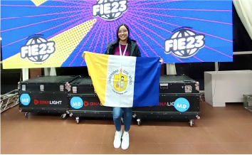 Alumna de comunicación representa a El Salvador en foro internacional en Argentina