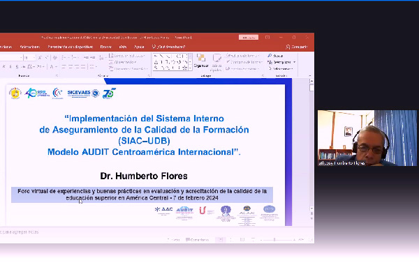 Universidad Don Bosco comparte buenas prácticas en evaluación y acreditación en evento regional