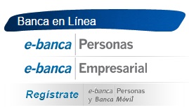 Registrate en e-banca Personas y Banca Móvil