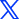 Logo de X