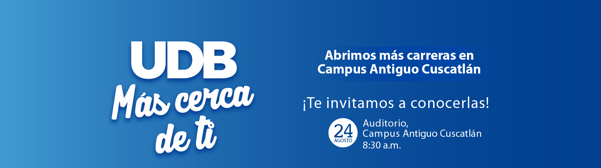 Open House UDB - Facultad de Ciencias y Humanidades y Económia