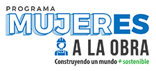 Logo MujerES a la Obra