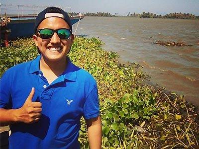 Marvin López, becario de FGK