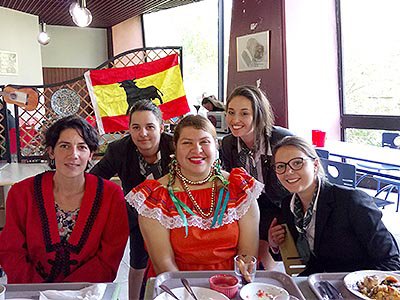 Karla Rodríguez realizó movilidad en Francia