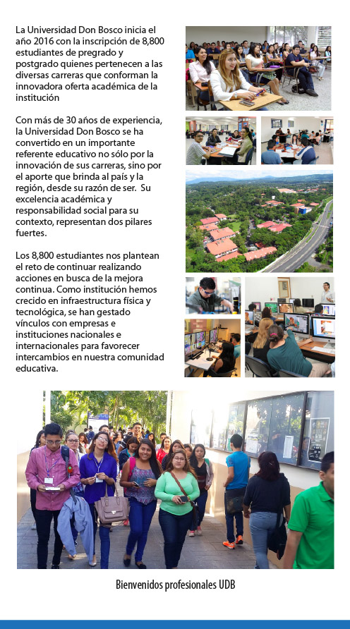 UDB recibe 8700 estudiantes