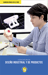 Broshure Licenciatura de Diseño Industrial y de Productos