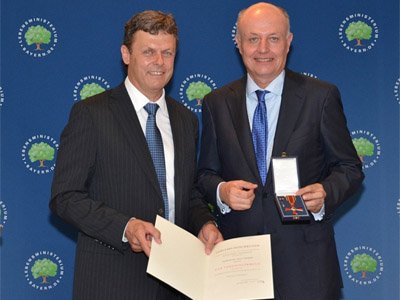 Reconocimiento al Ing. Heinz Trebbin
