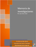 Memoria de Investigación 2011-2014