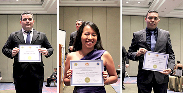Entrega de premio ASIMEI a estudiantes de Ingeniería