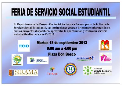 2da. Feria de Servicio Social