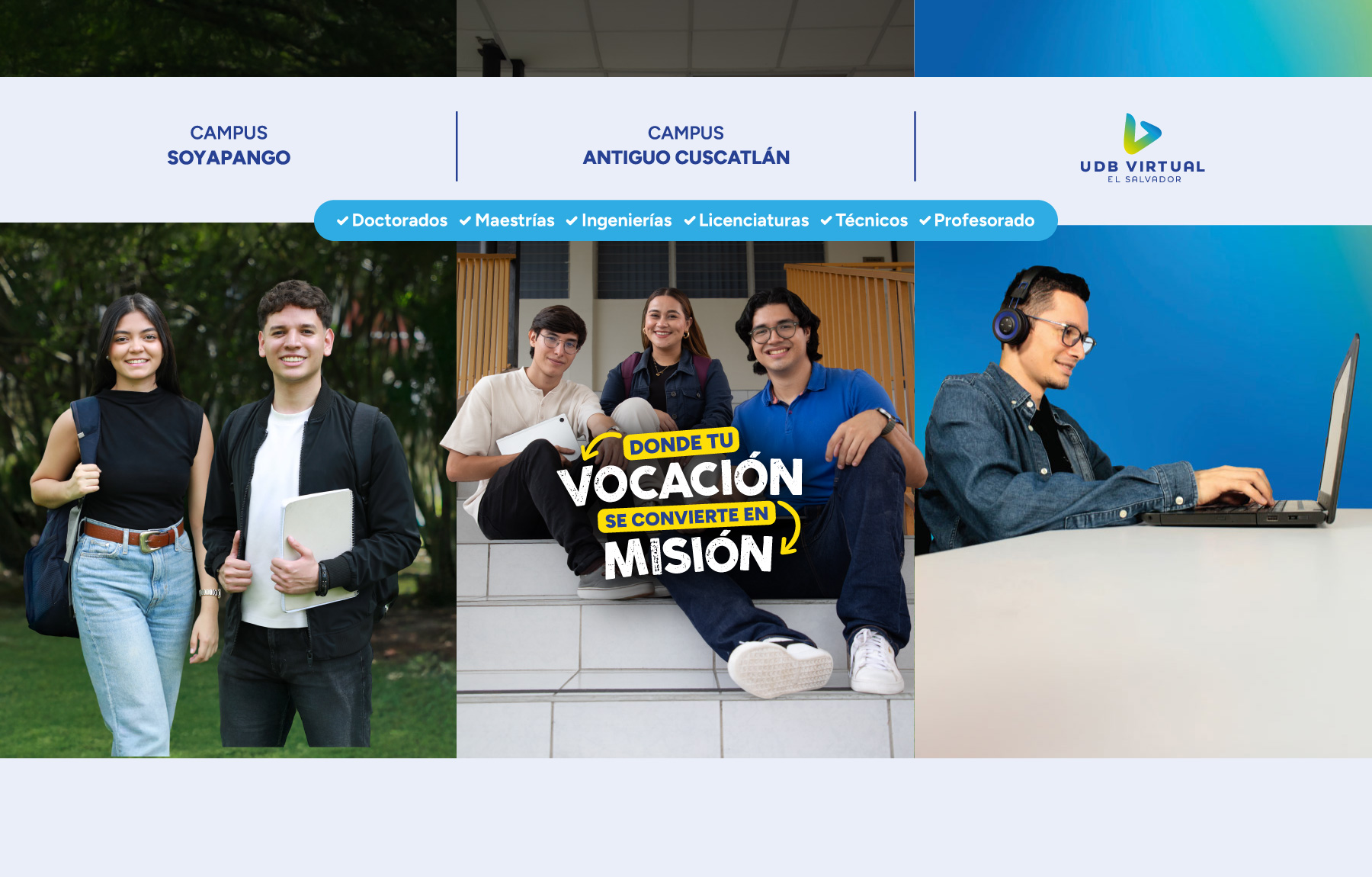 Oferta académica UDB 2025 - 02[Banner]