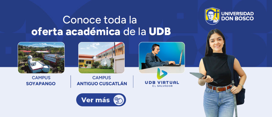 Conoce la oferta académica de la UDB [Desktop]