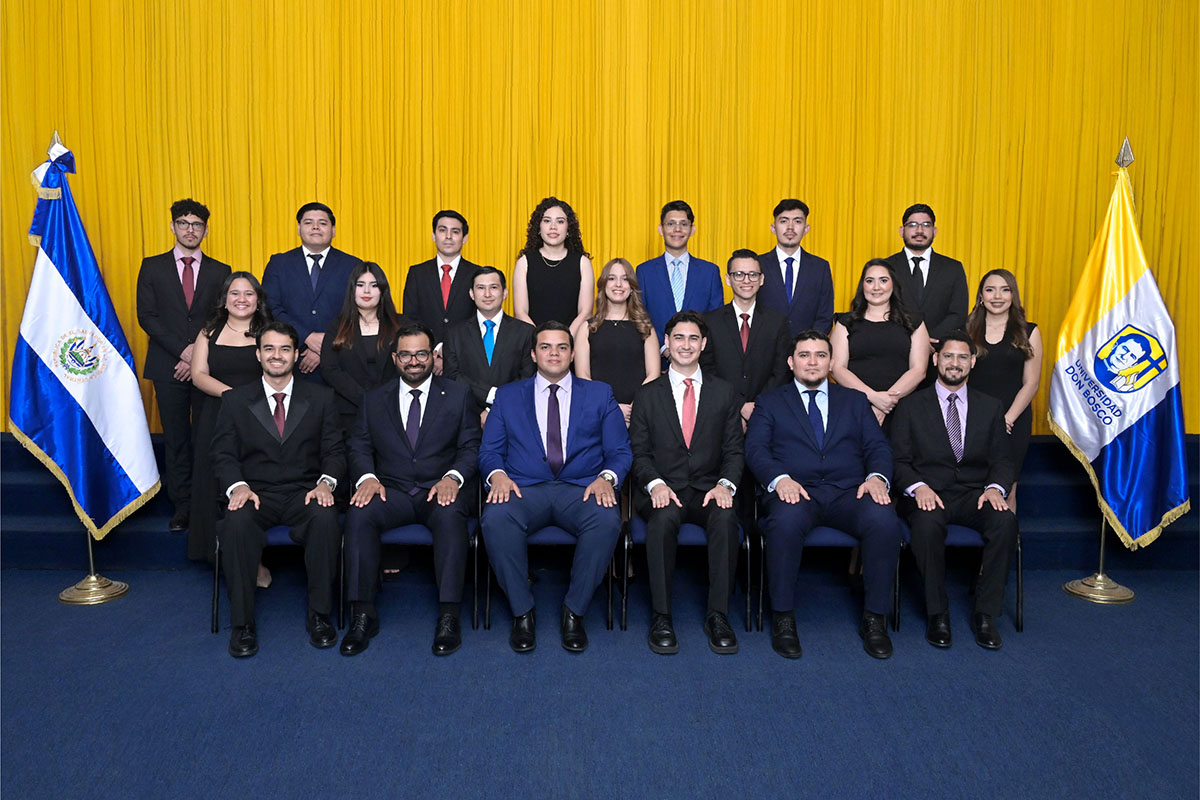 GRADUADOS DE LA UNIVERSIDAD DON BOSCO NOVIEMBRE-2025 DE LA FACULTAD DE INGENIERÍA.
EN LA ESPECIALIDAD DE INGENIERÍA BIOMÉDICA