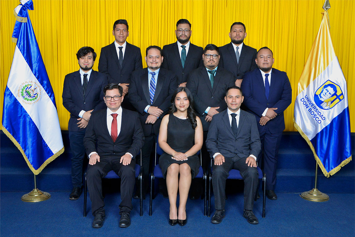 GRADUADOS DE LA UNIVERSIDAD DON BOSCO NOVIEMBRE-2025 DE LA DIRECCIÓN DE EDUCACIÓN A DISTANCIA.
EN LAS ESPECIALIDADES DE INGENIERÍA INDUSTRIAL E INGENIERÍA EN CIENCIAS DE LA COMPUTACIÓN
