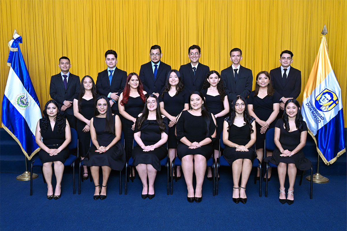 GRADUADOS DE LA UNIVERSIDAD DON BOSCO NOVIEMBRE-2025 DE LA FACULTAD DE INGENIERÍA.
EN LA ESPECIALIDAD DE INGENIERÍA INDUSTRIAL