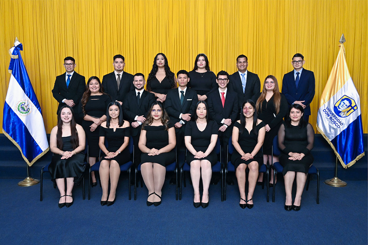 GRADUADOS DE LA UNIVERSIDAD DON BOSCO NOVIEMBRE-2025 DE LA FACULTAD DE INGENIERÍA.
EN LA ESPECIALIDAD DE INGENIERÍA INDUSTRIAL