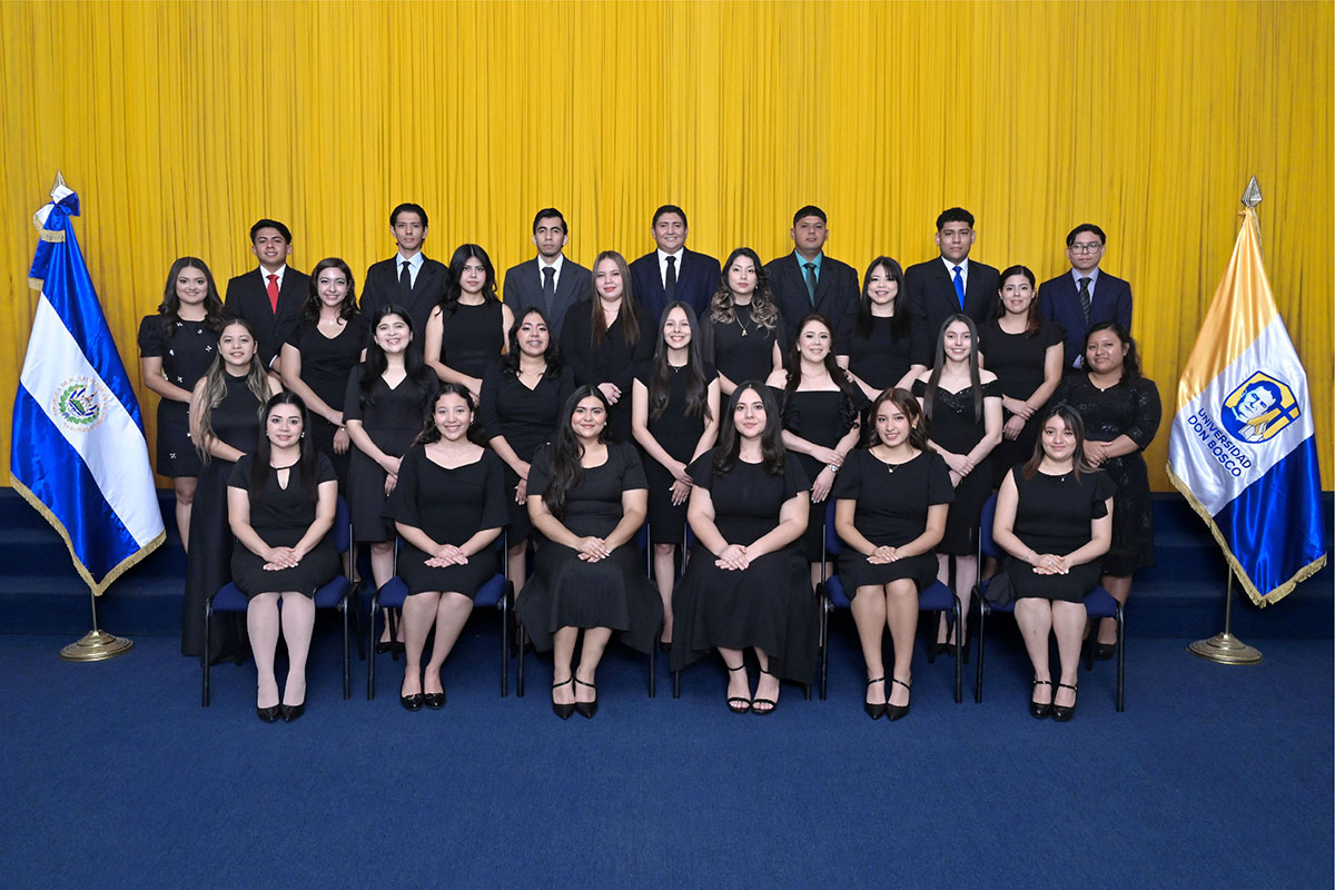 GRADUADOS DE LA UNIVERSIDAD DON BOSCO NOVIEMBRE-2025 DE LA FACULTAD DE CIENCIAS ECONÓMICAS.
EN LA ESPECIALIDAD DE LICENCIATURA EN ADMINISTRACIÓN DE EMPRESAS