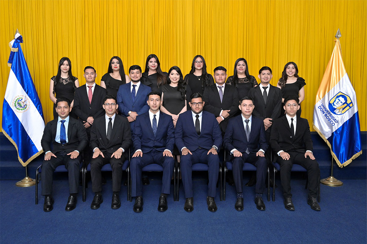 GRADUADOS DE LA UNIVERSIDAD DON BOSCO NOVIEMBRE-2025 DE LA FACULTAD DE CIENCIAS ECONÓMICAS.
EN LA ESPECIALIDAD DE LICENCIATURA EN MERCADOTECNIA