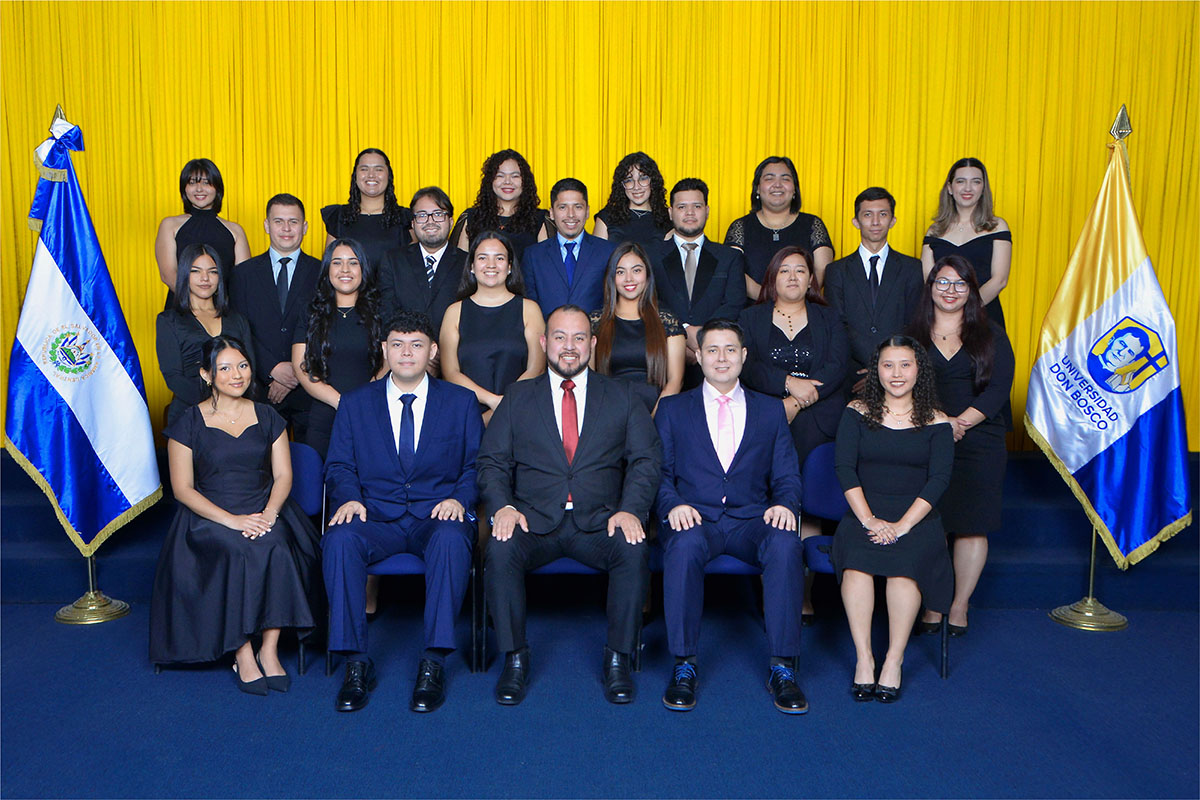 GRADUADOS DE LA UNIVERSIDAD DON BOSCO NOVIEMBRE-2025 DE LA FACULTAD DE CIENCIAS Y HUMANIDADES.
EN LA ESPECIALIDAD DE LICENCIATURA EN CIENCIAS DE LA COMUNICACIÓN