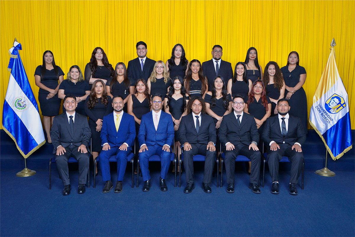 GRADUADOS DE LA UNIVERSIDAD DON BOSCO NOVIEMBRE-2025 DE LA FACULTAD DE CIENCIAS Y HUMANIDADES.
EN LA ESPECIALIDAD DE LICENCIATURA EN CIENCIAS DE LA COMUNICACIÓN