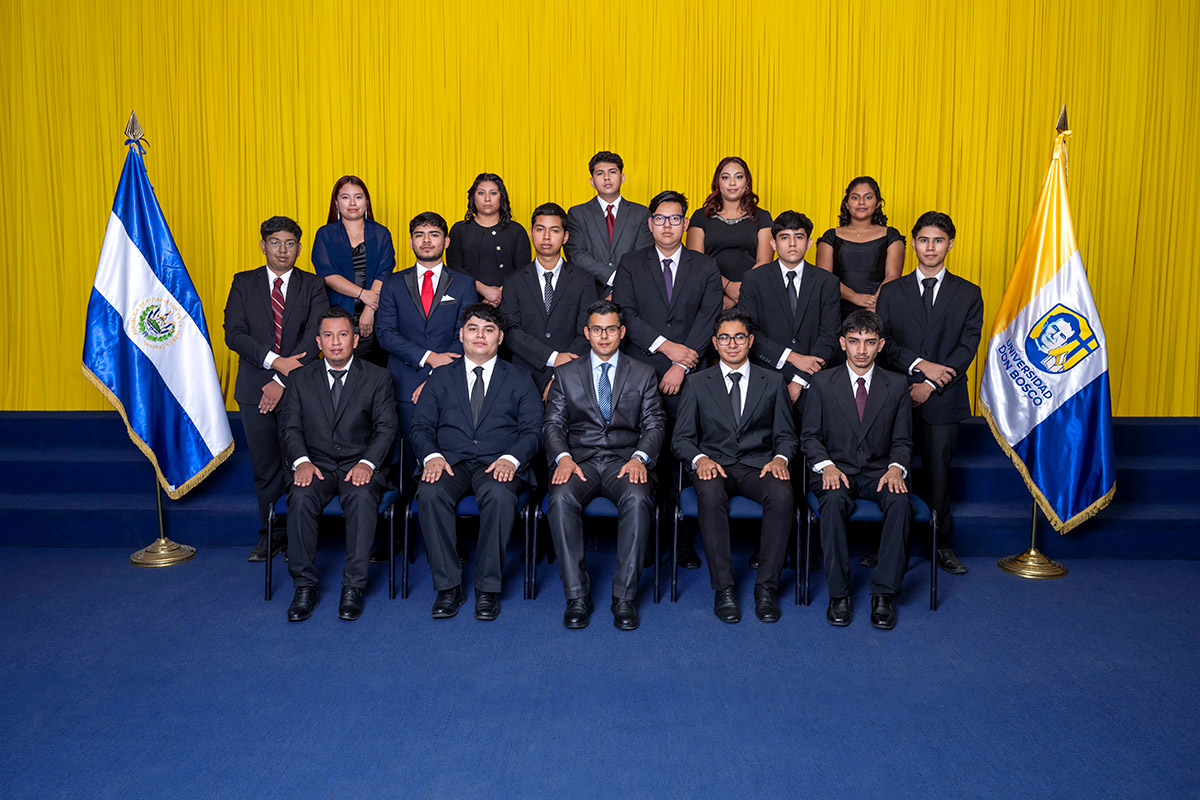 GRADUADOS DE LA UNIVERSIDAD DON BOSCO JUNIO-2026 DE LA FACULTAD DE INGENIERÍA. EN LAS ESPECIALIDADES DE TÉCNICO EN INGENIERÍA EN COMPUTACIÓN.