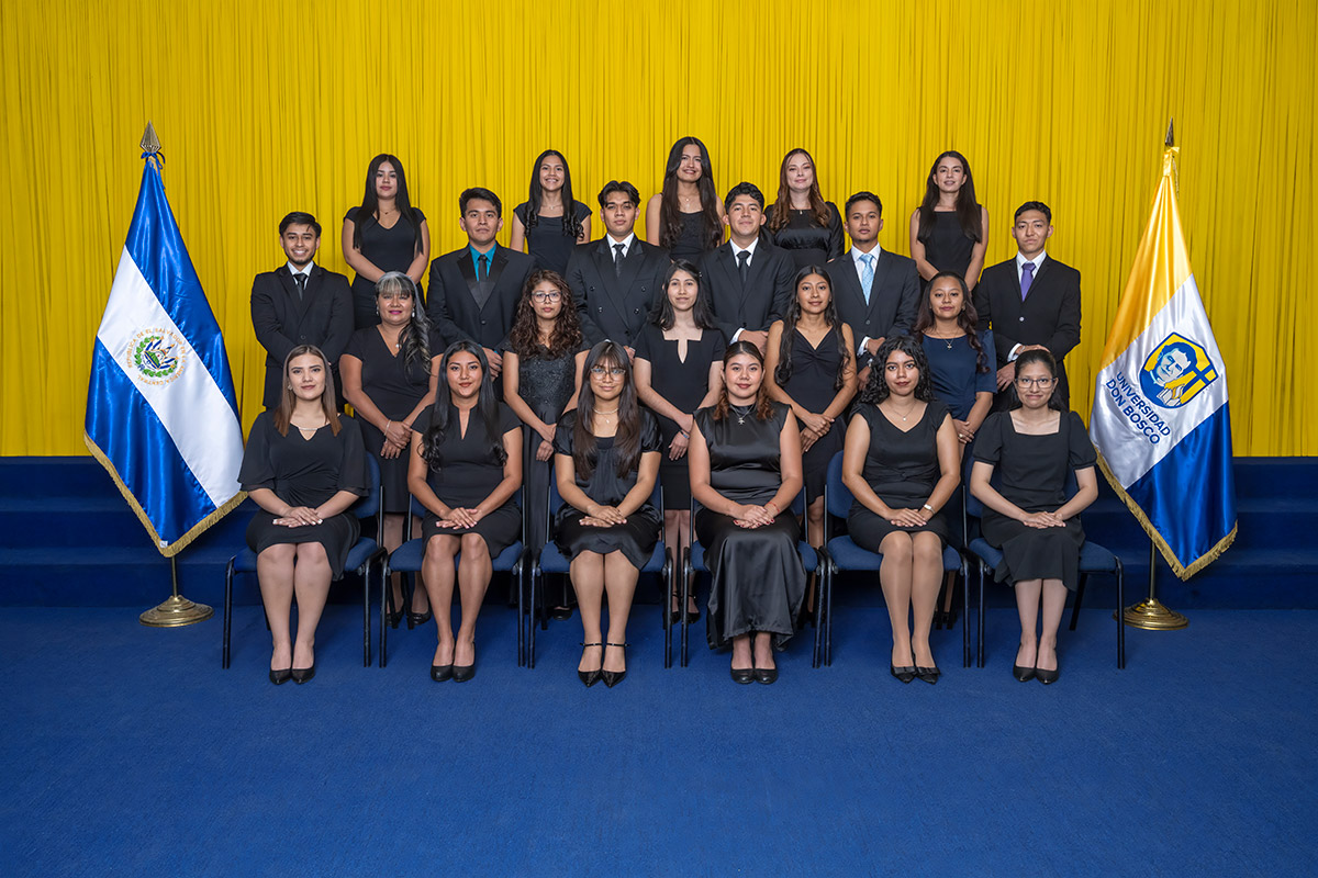 GRADUADOS DE LA UNIVERSIDAD DON BOSCO JUNIO-2026 DE LA FACULTAD DE CIENCIAS Y HUMANIDADES. EN LA ESPECIALIDAD DE TÉCNICO EN GUÍA DE TURISMO BILINGÜE