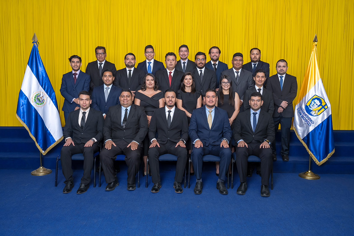 GRADUADOS DE LA UNIVERSIDAD DON BOSCO JUNIO-2026 DE LA FACULTAD DE INGENIERÍA. EN LAS ESPECIALIDADES DE MAESTRÍA EN GERENCIA DE MANTENIMIENTO INDUSTRIAL, MAESTRÍA EN GESTIÓN DE LA CALIDAD Y MAESTRÍA EN SEGURIDAD Y GESTIÓN DE RIESGOS INFORMATICOS.