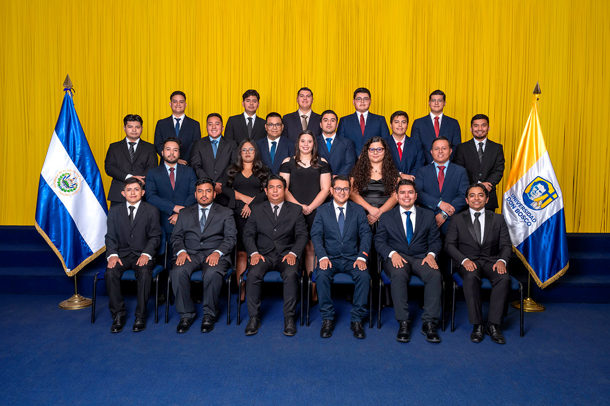 GRADUADOS DE LA UNIVERSIDAD DON BOSCO JUNIO-2026 DE LA FACULTAD DE INGENIERÍA. EN LAS ESPECIALIDADES DE INGENIERÍA INDUSTRIAL, INGENIERÍA MECATRÓNICA, INGENIERÍA EN ELECTRÓNICA Y AUTOMATIZACIÓN, INGENIERÍA BIOMÉDICA, INGENIERÍA ELÉCTRICA E INGENIERÍA EN AUTOMATIZACIÓN.
