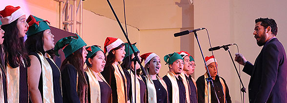 Primer festival coral “Tiempo de Navidad”