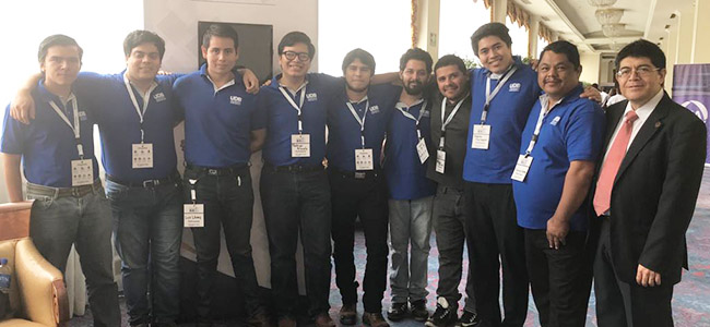 Alumnos de la UDB ganan en competencia ISA Sección El Salvador