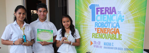 Universidad Don Bosco realiza primera feria de ciencias