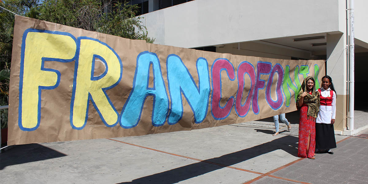 Conmemoraron día de la francofonía con festival 