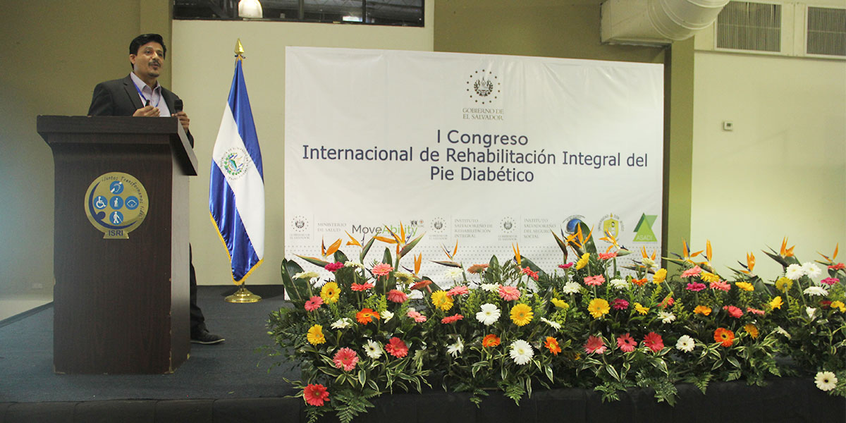 UDB participa en el primer congreso internacional de rehabilitación integral del pie diabético 