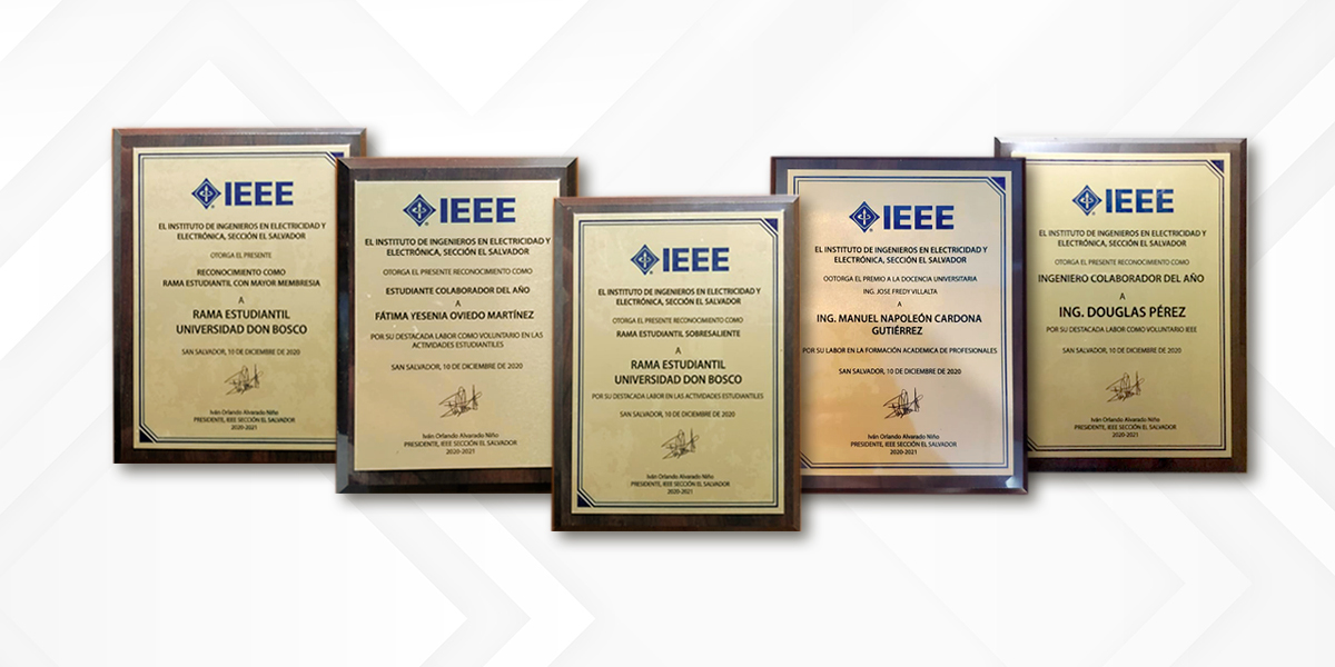 La Rama Estudiantil IEEE de la UDB sobresalió en el año 2020 