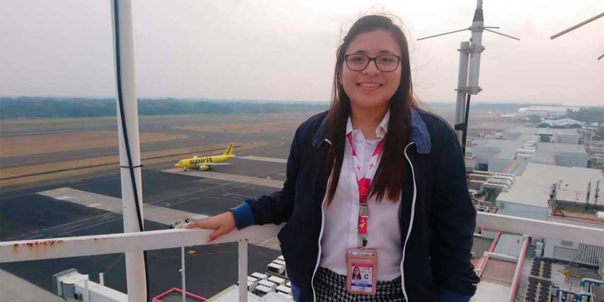 Priscila Monroy, graduada de Ing. en Aeronáutica: “Para muchos el cielo es el límite, para nosotros es solo el comienzo” 