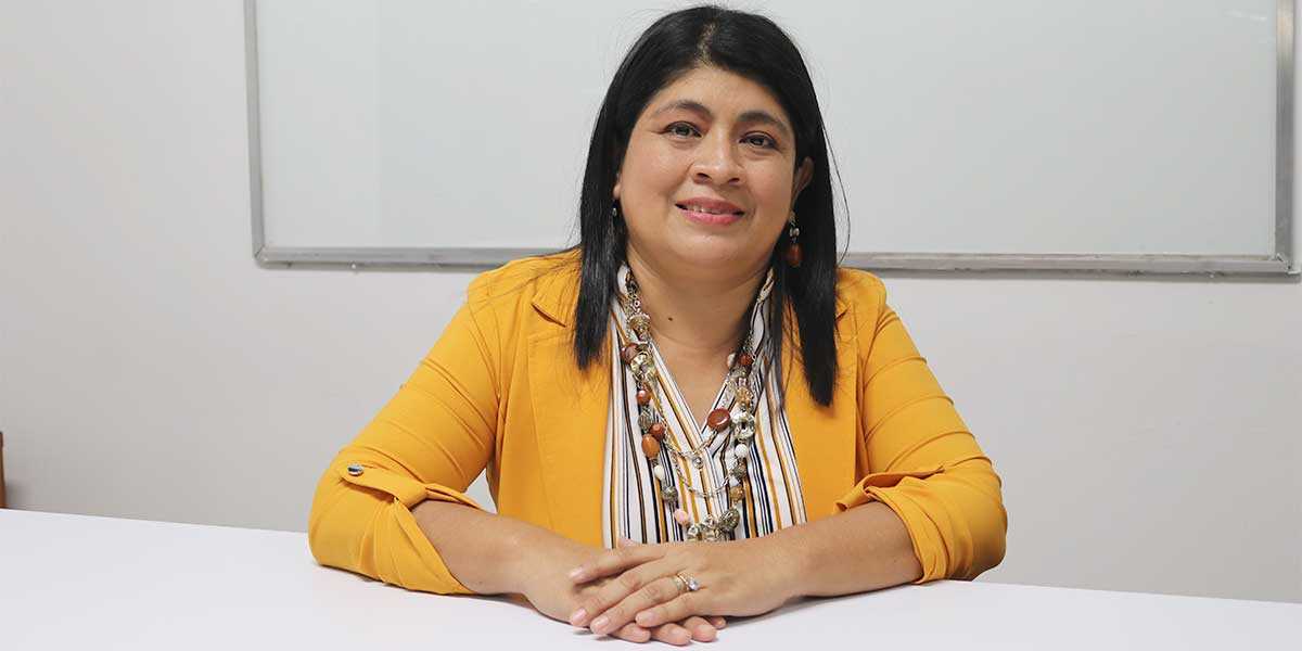 Evelyn Hernández: “Estudiar una ingeniería no fue primera opción” 