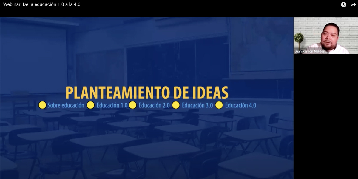 Doctorando UDB presentó ponencia sobre la evolución del proceso enseñanza- aprendizaje a nivel de la historia 