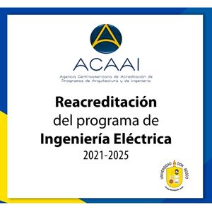 Ingeniería Eléctrica recibe reacreditación regional por parte de ACAAI 
