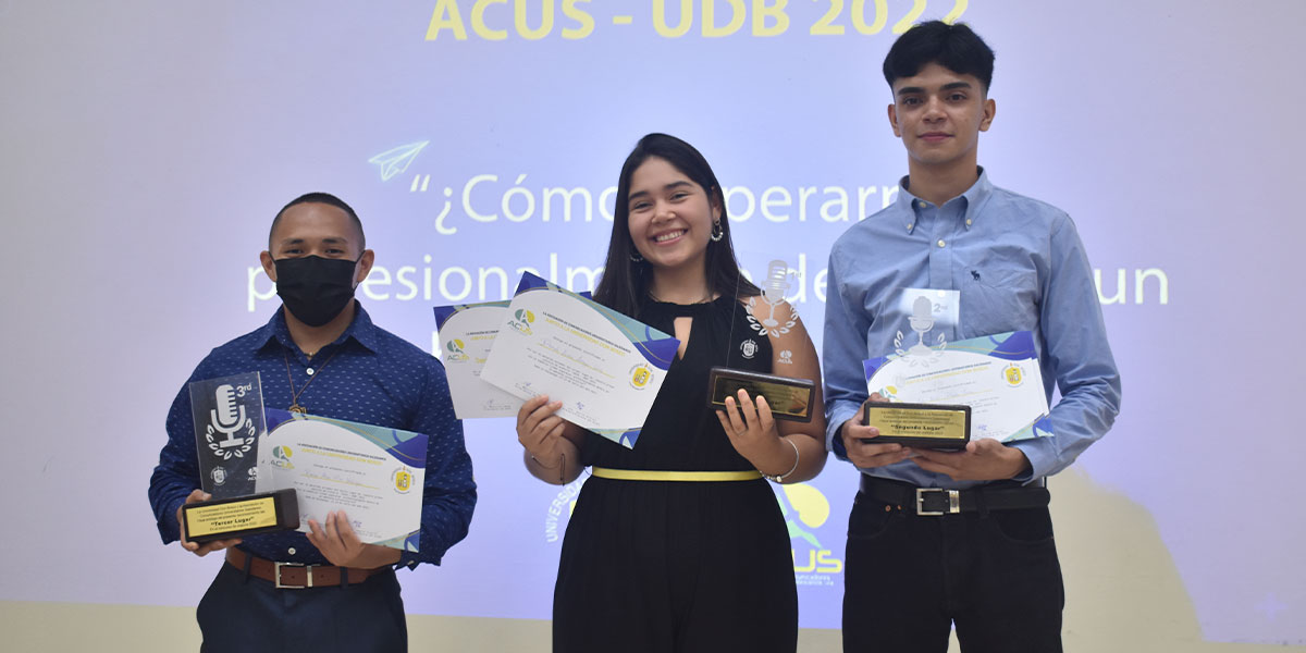 Asociación de Comunicadores Universitarios Salesianos UDB realiza primer concurso de oratoria 