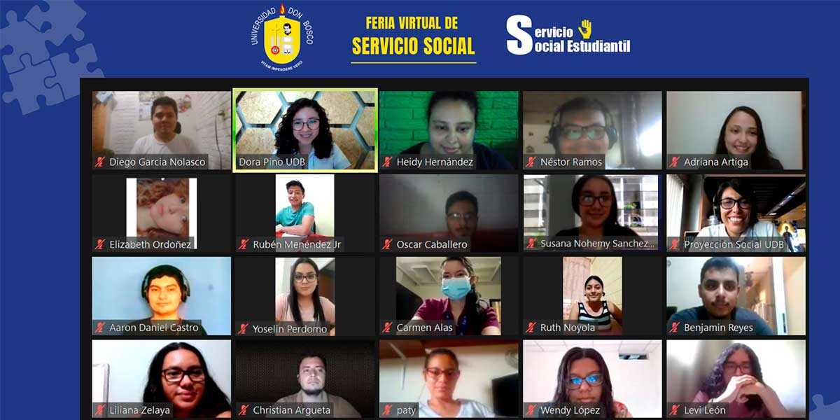 Servicio Social Estudiantil realiza feria virtual para estudiantes 