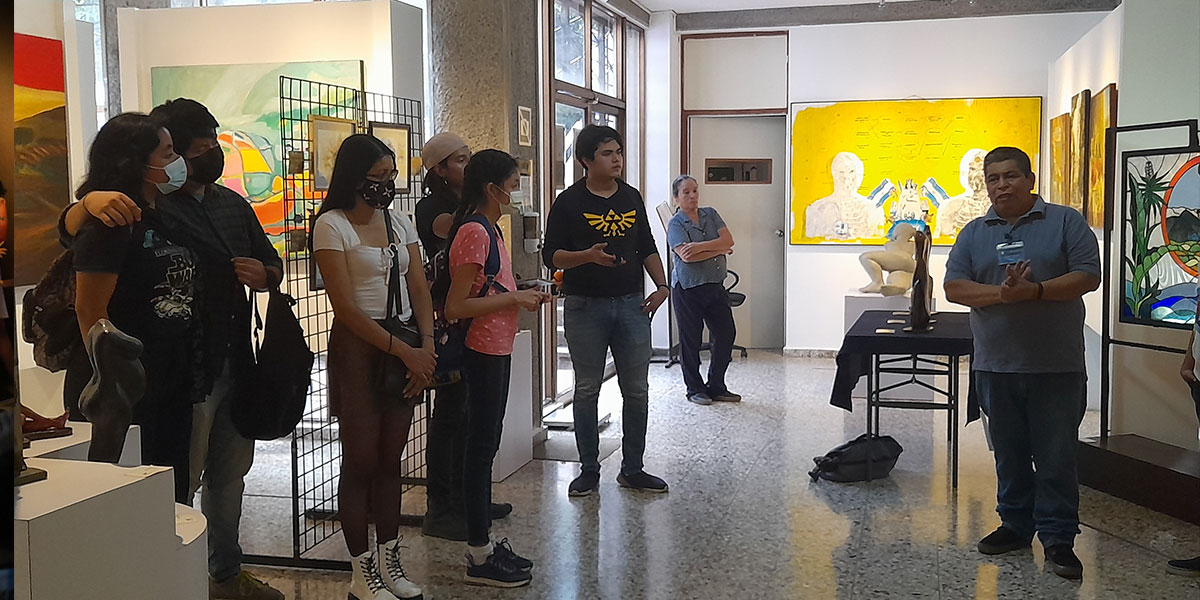 Departamento de Arte y Cultura inaugura muestra pictórica: “Memorias de Pandemia” 