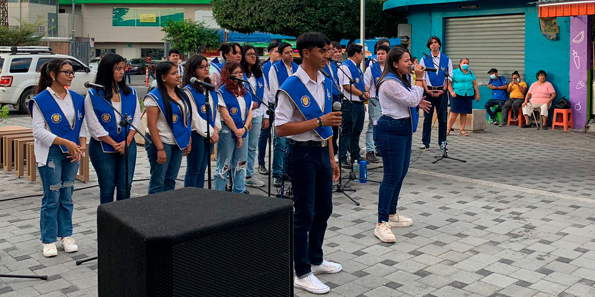 Coro de la UDB se presenta en Ciudad Delgado 